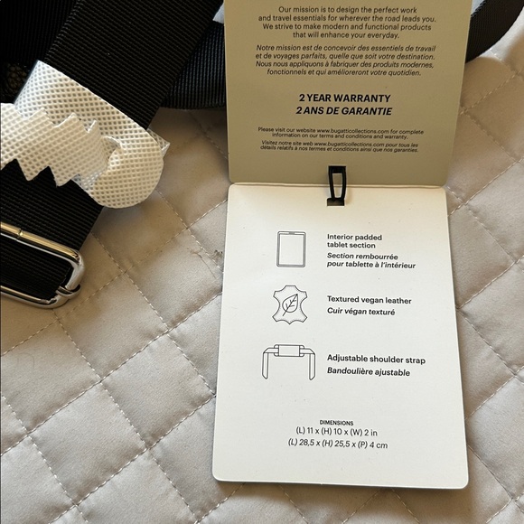 Bugatti black Messenger Bag for Men - Picture 5 of 5